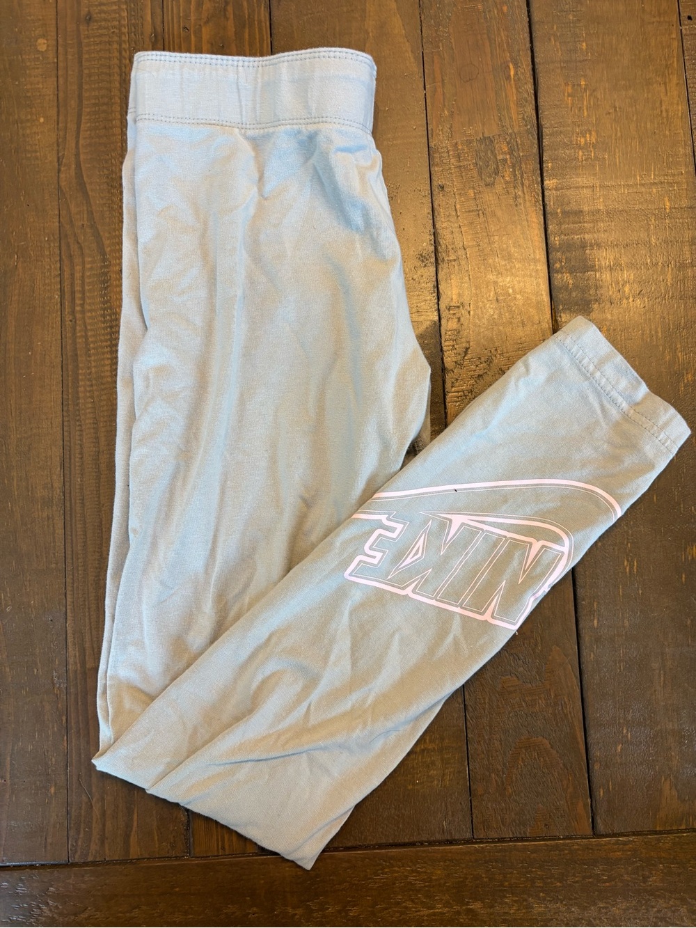 Nike Girls' Light Grey Leggings